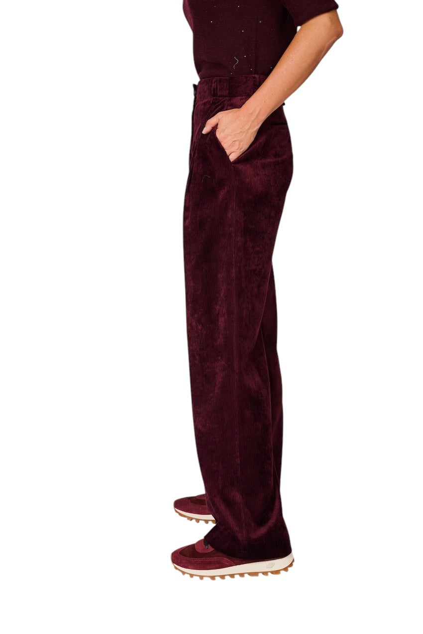 Antonelli broek dames bordeaux Picasso