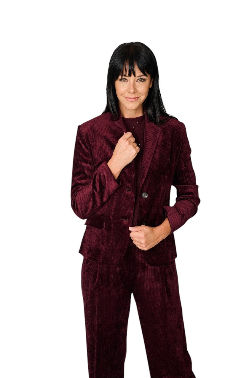 Antonelli vest dames bordeaux Eraclito 362C 536