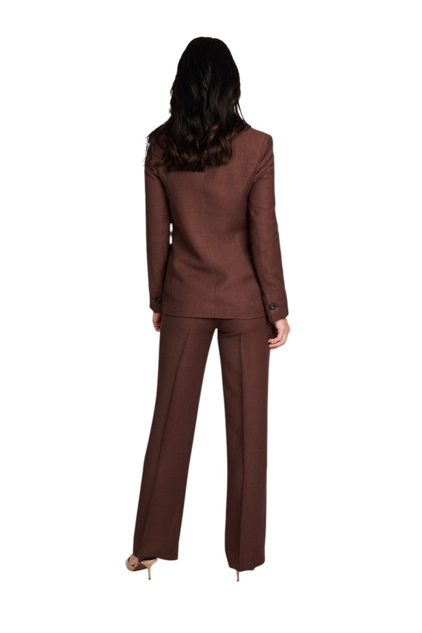 Antonelli vest dames bruin