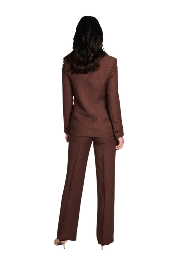 Antonelli vest dames bruin