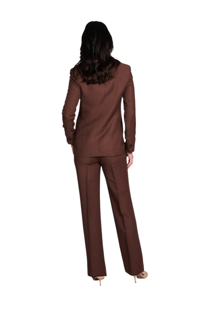 Antonelli vest dames bruin