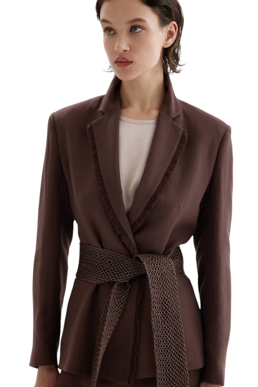 Antonelli vest dames bruin Q3681 935 240