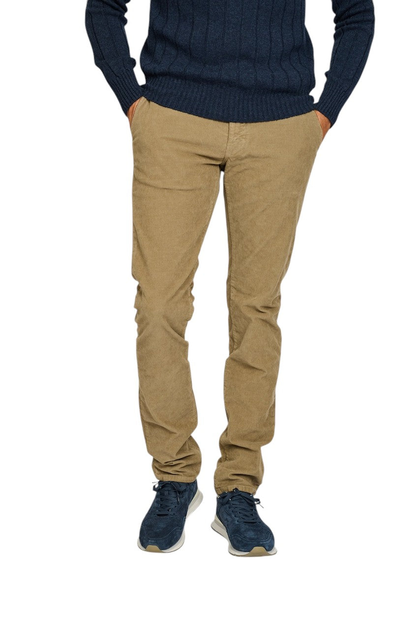 Atelier Noterman sportieve broek heren beige ATN05-A78-1585-726