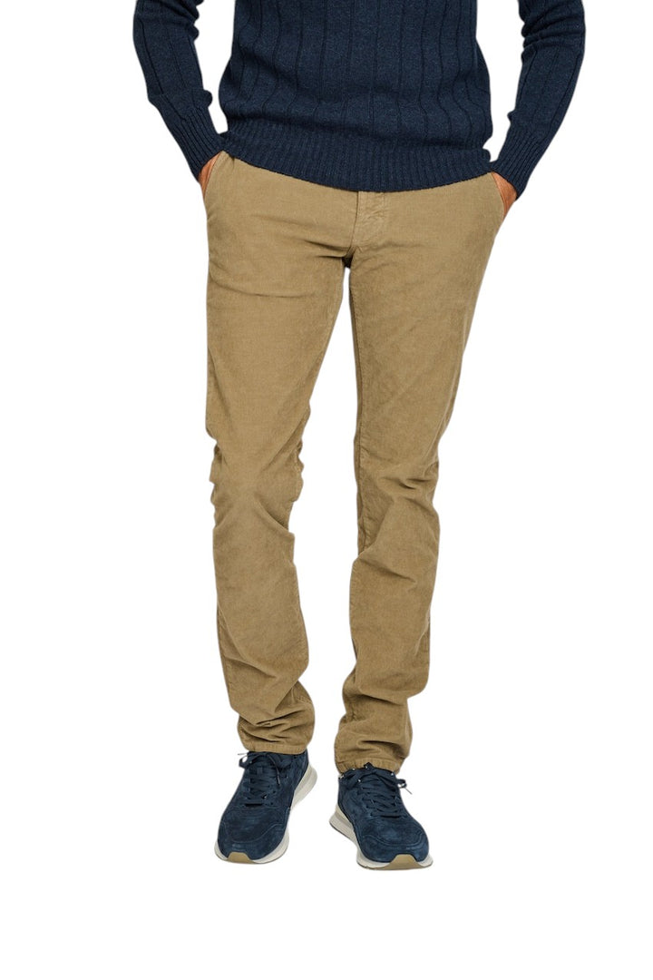 Atelier Noterman sportieve broek heren beige ATN05-A78-1585-726