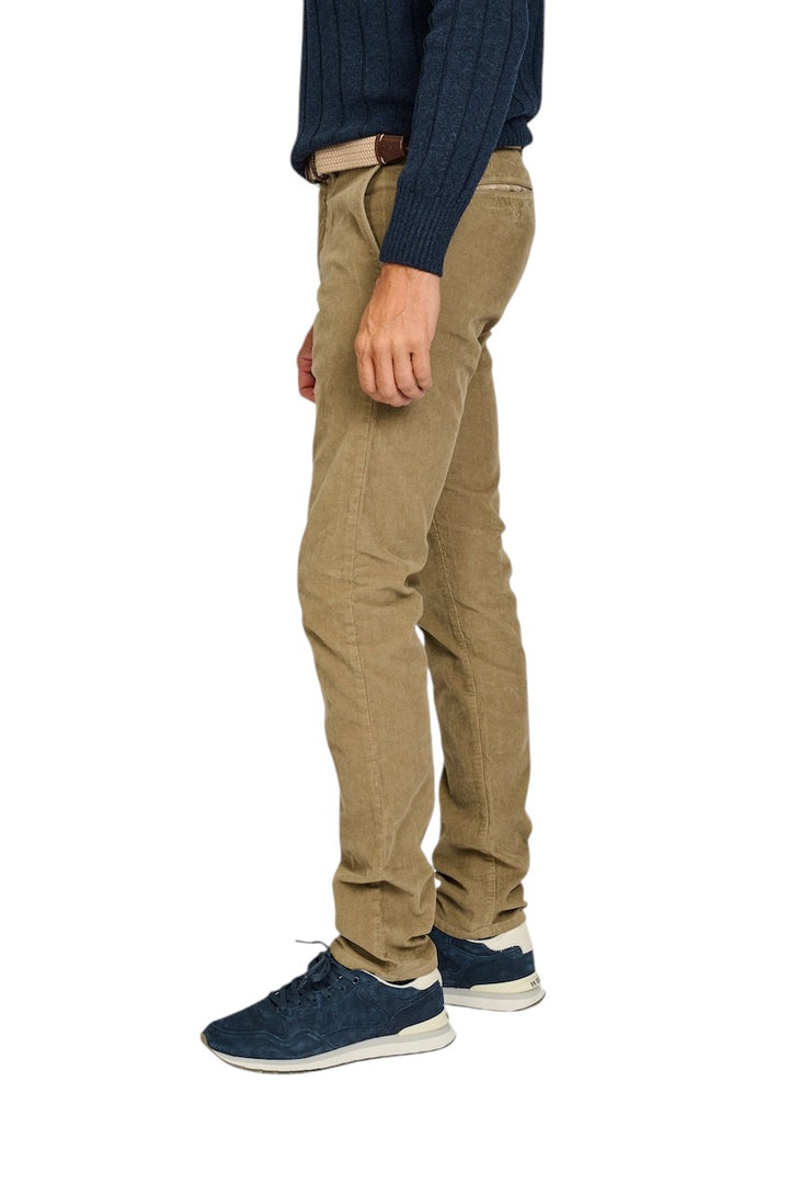 Atelier Noterman sportieve broek heren beige ATN05-A78-1585-726