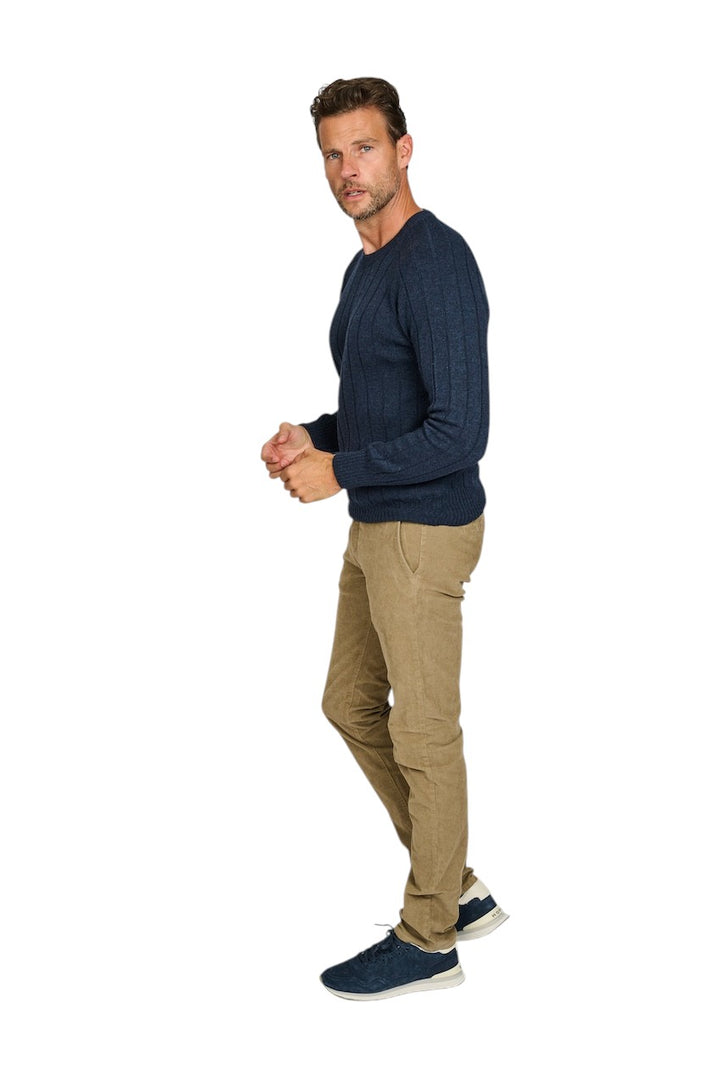 Atelier Noterman sportieve broek heren beige ATN05-A78-1585-726