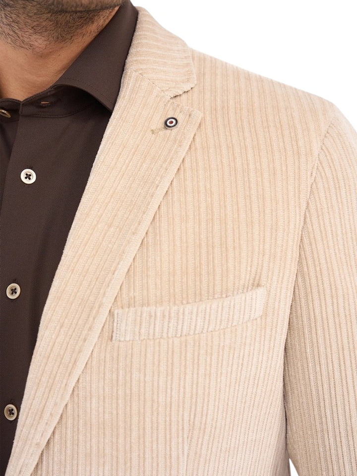 Blue Industry vest heren beige JBIW26-M14