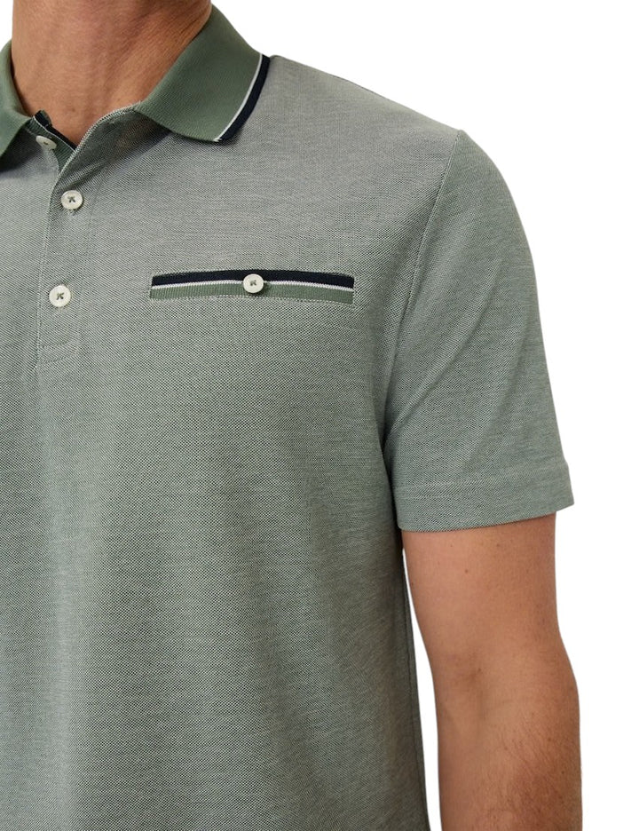 Brax Men polo shirt korte mouwen heren groen Petter