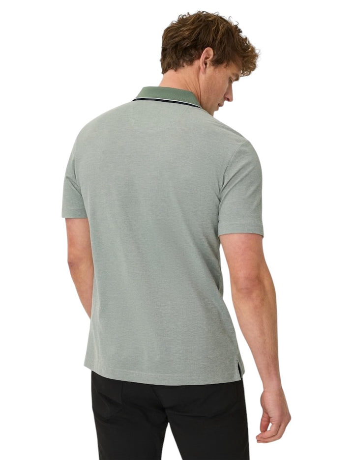 Brax Hombres camiseta polo mangas cortas hombre verde Petter