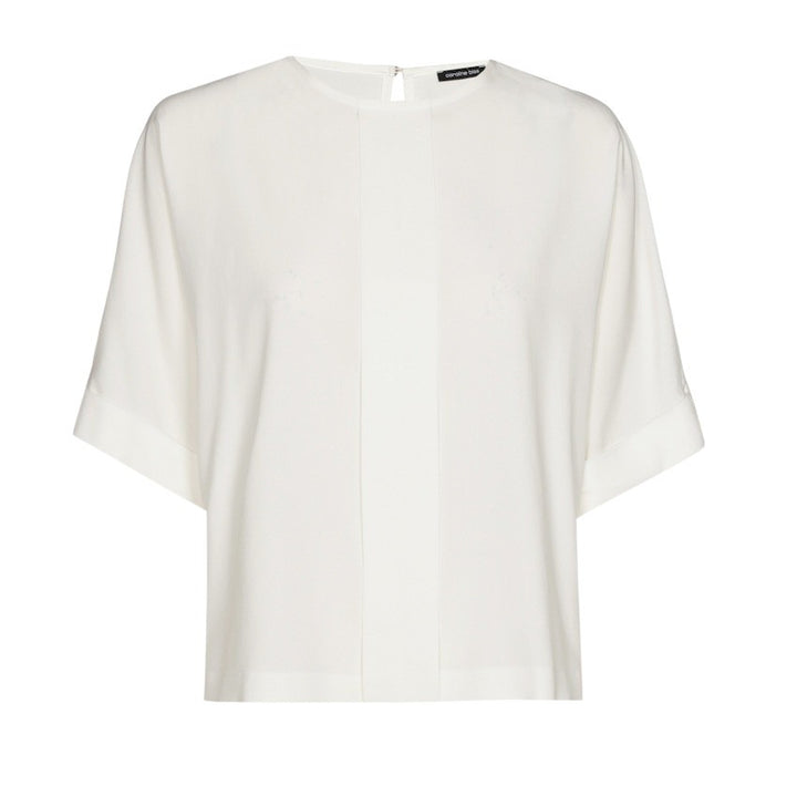 Caroline Biss blouse korte mouwen dames ecru