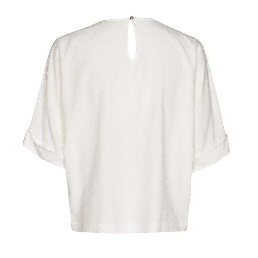 Caroline Biss blouse korte mouwen dames ecru