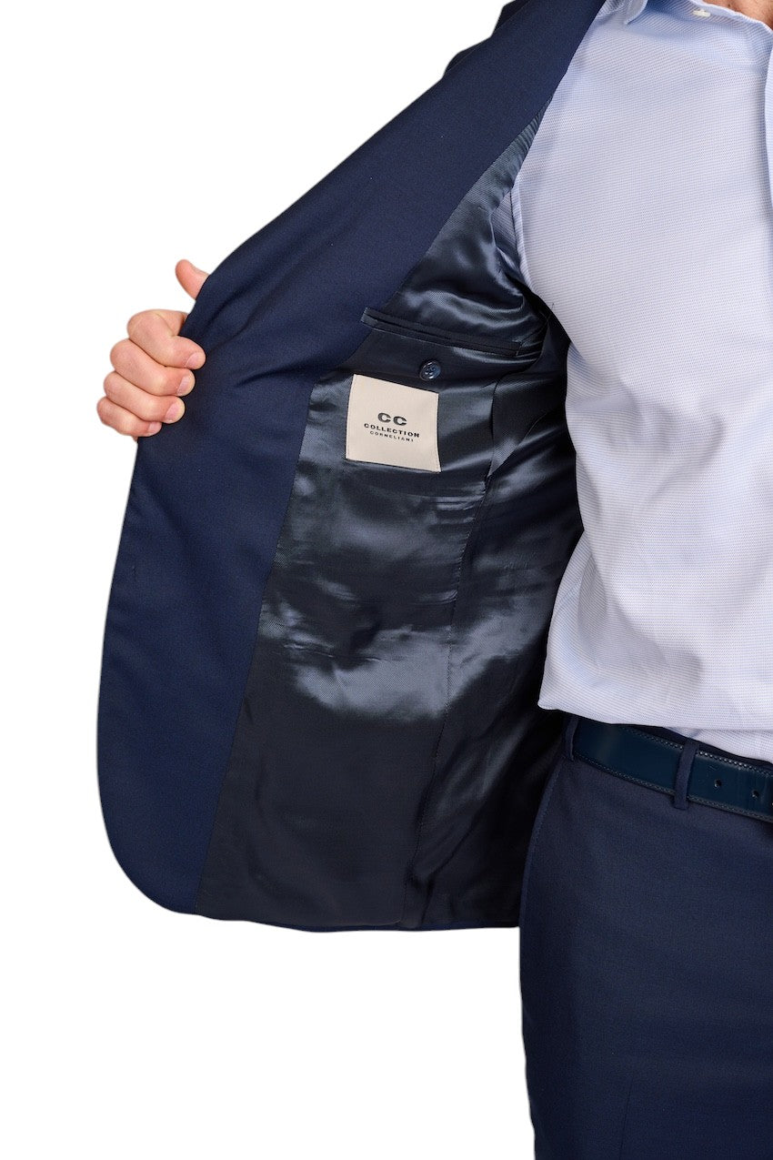 Cc Collection Corneliani kostuum heren blauw 257R49-2568150-002