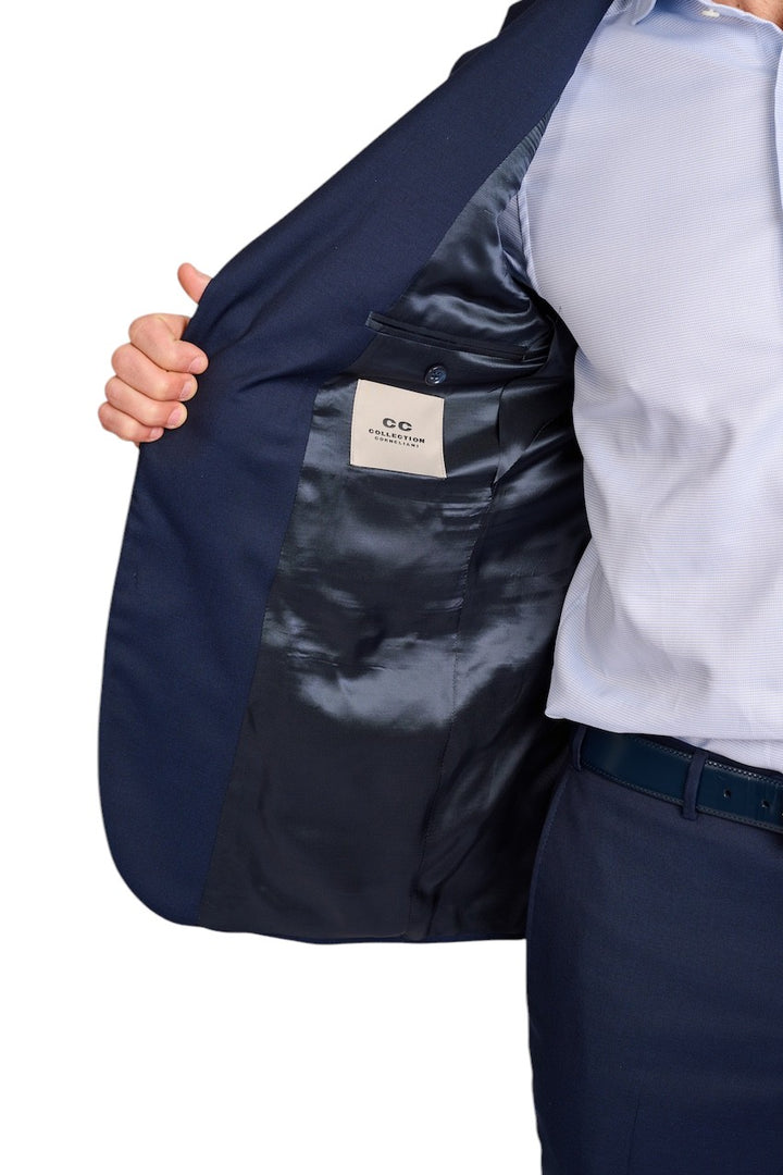 Cc Collection Corneliani kostuum heren blauw 257R49-2568150-002