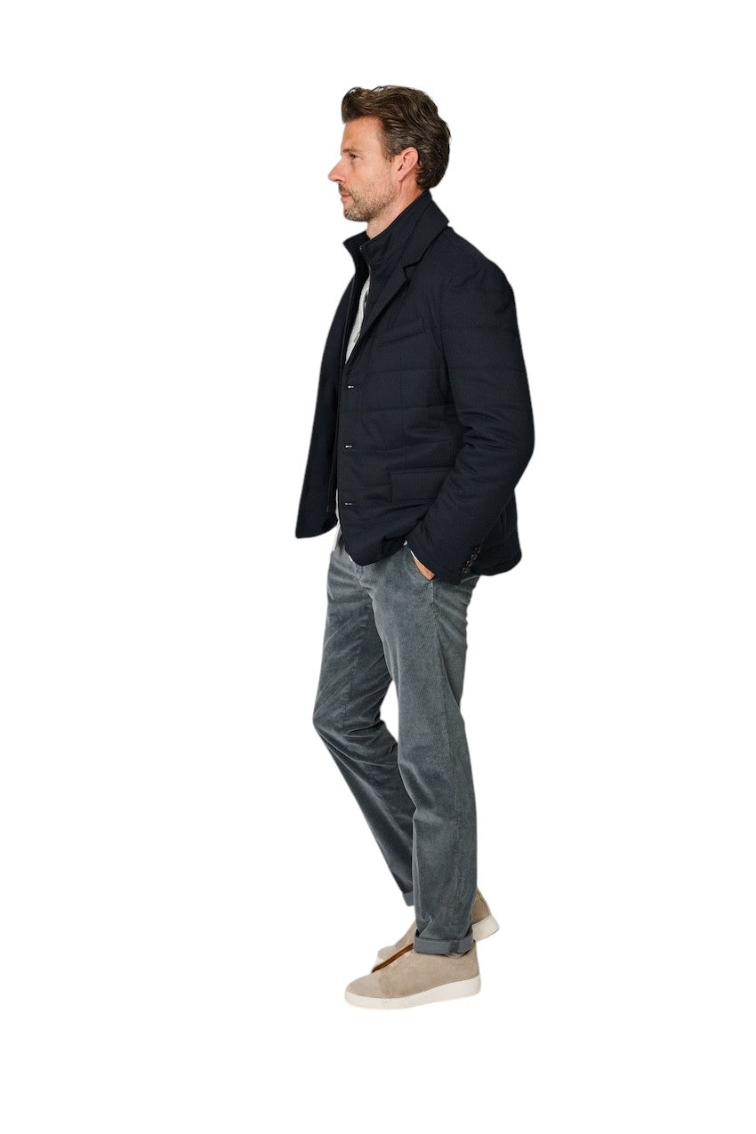 Cc Collection Corneliani mantel heren marine
