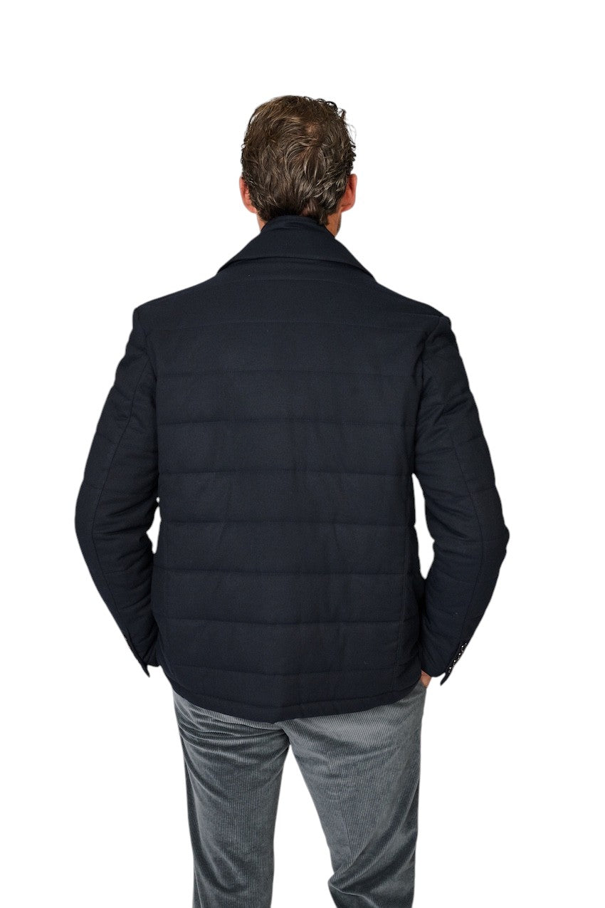 Cc Collection Corneliani mantel heren marine