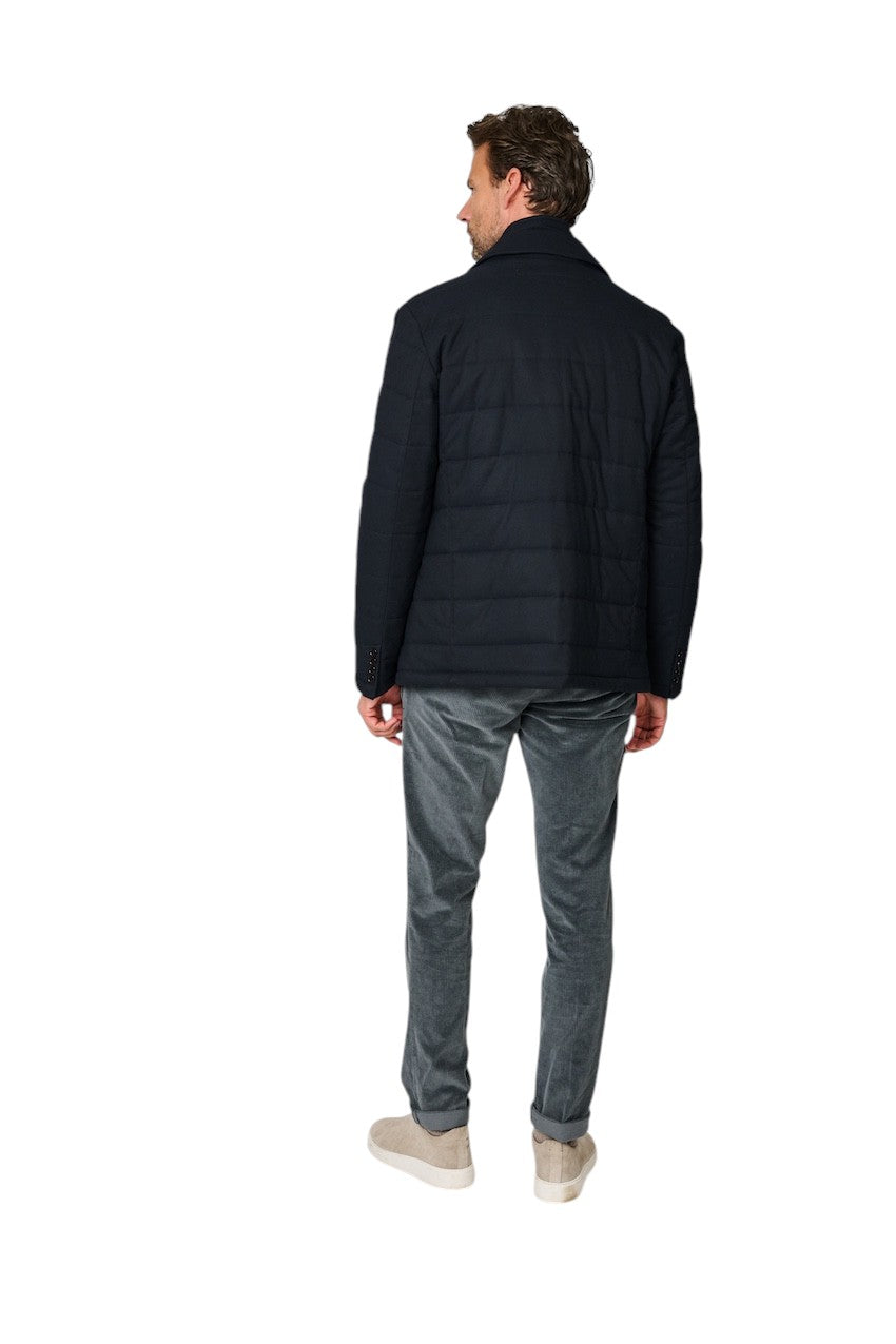 Cc Collection Corneliani mantel heren marine
