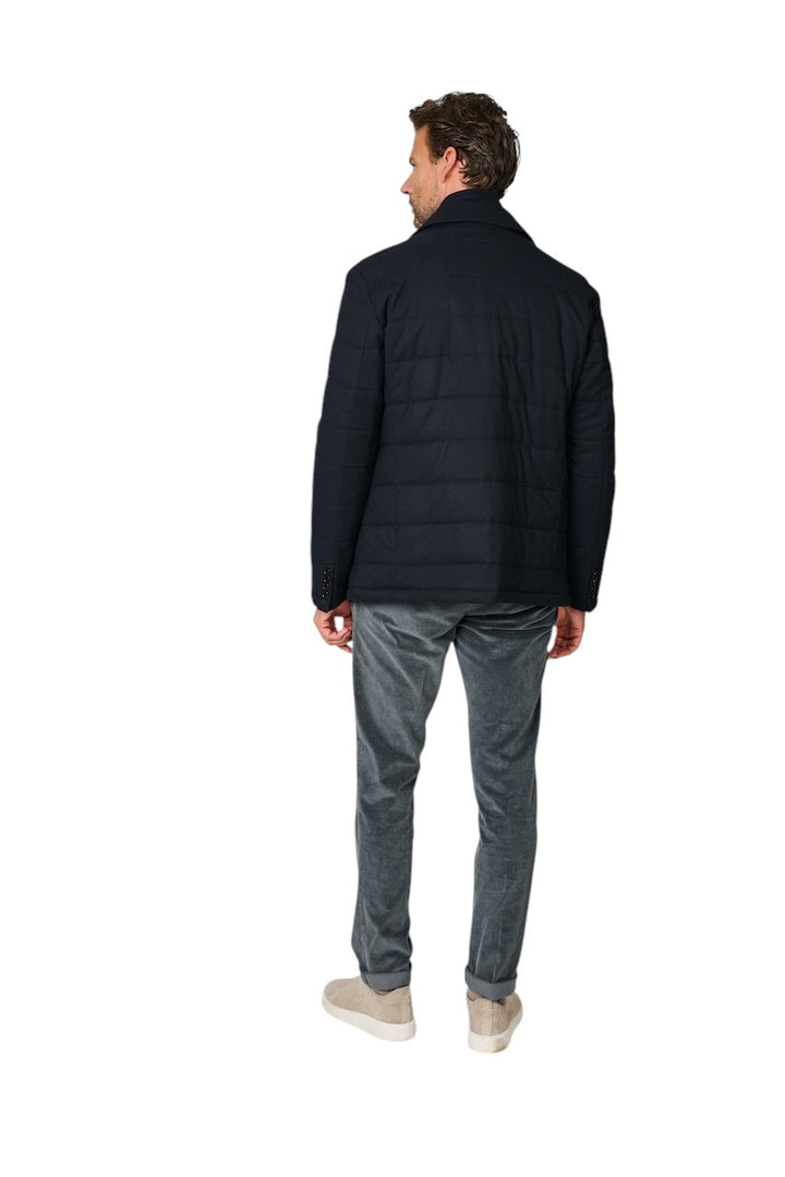 Cc Collection Corneliani mantel heren marine