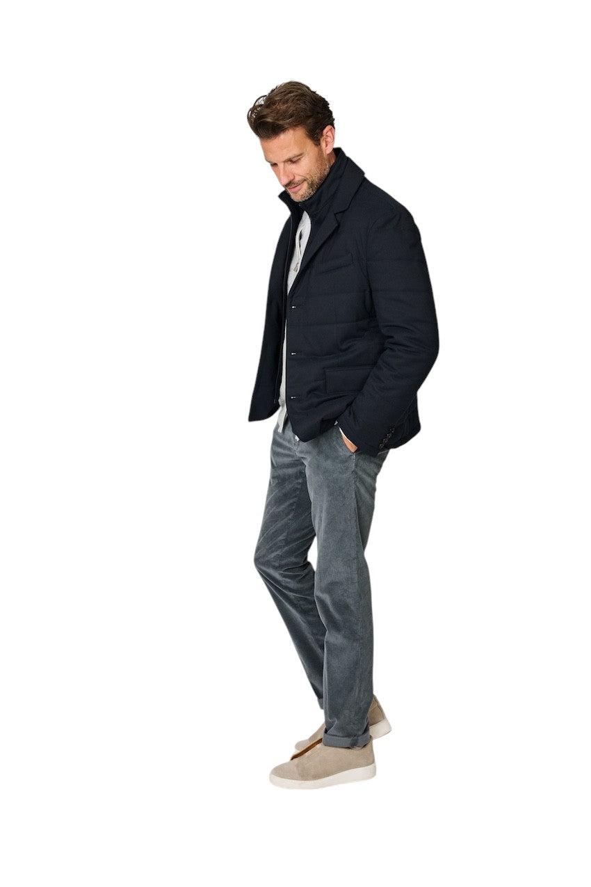 Cc Collection Corneliani mantel heren marine