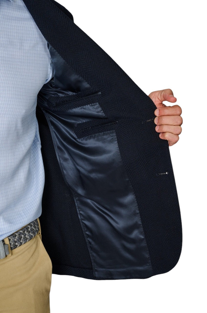 Cc Collection Corneliani vest heren donker blauw 26XZ23-2666513-001