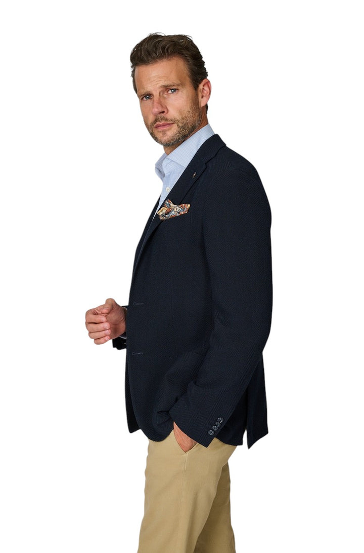 Cc Collection Corneliani vest heren donker blauw 26XZ23-2666513-001