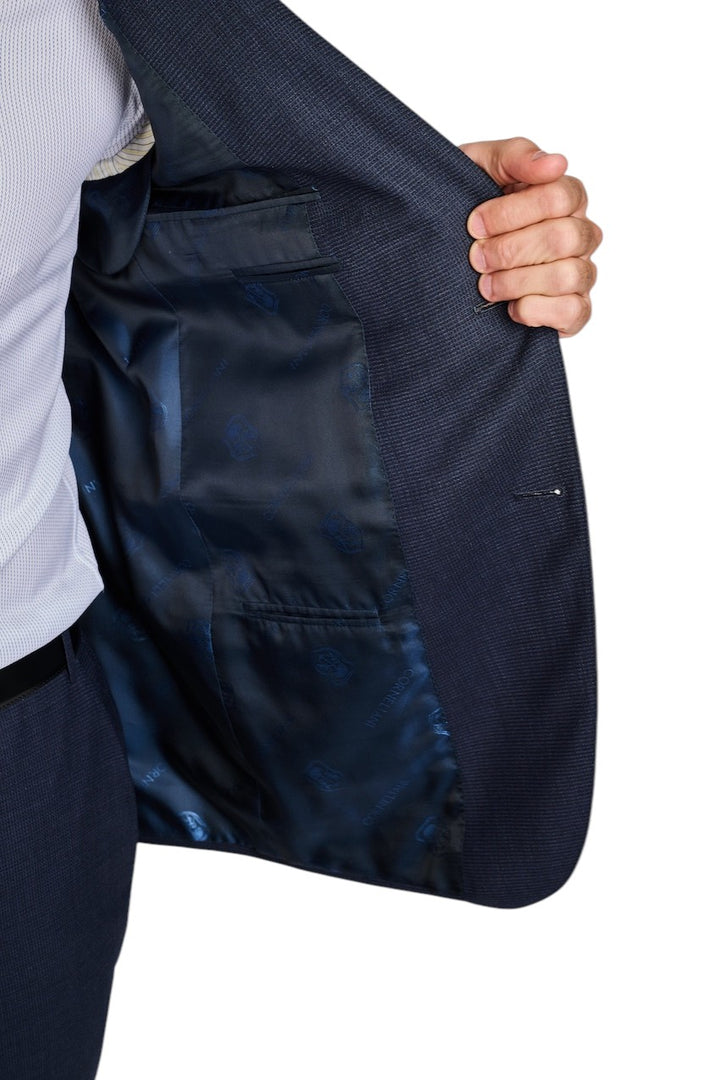 Corneliani kostuum heren donker blauw 277222-2717472-001