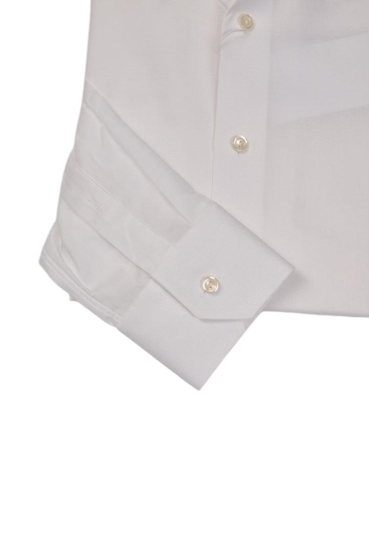 Eton hemd lange mouwen heren wit Slim 10001504200