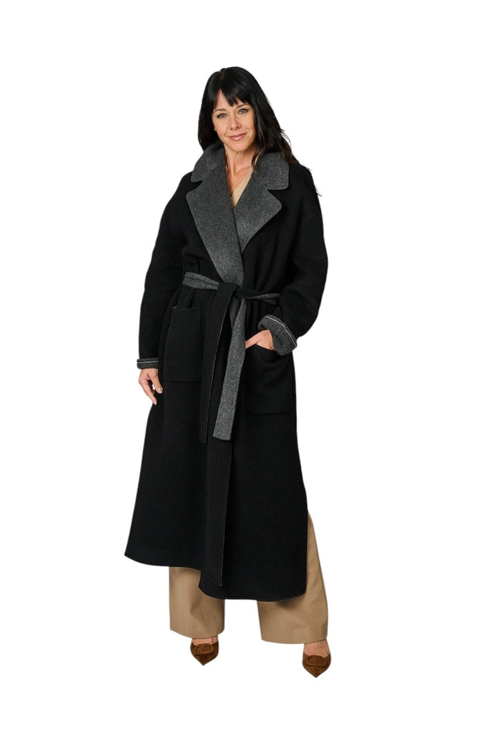 Fabiana Filippi mantel jas dames zwart CTD225F680D906 825