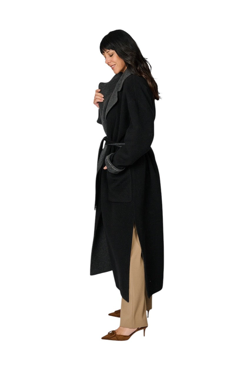 Fabiana Filippi mantel jas dames zwart CTD225F680D906 825