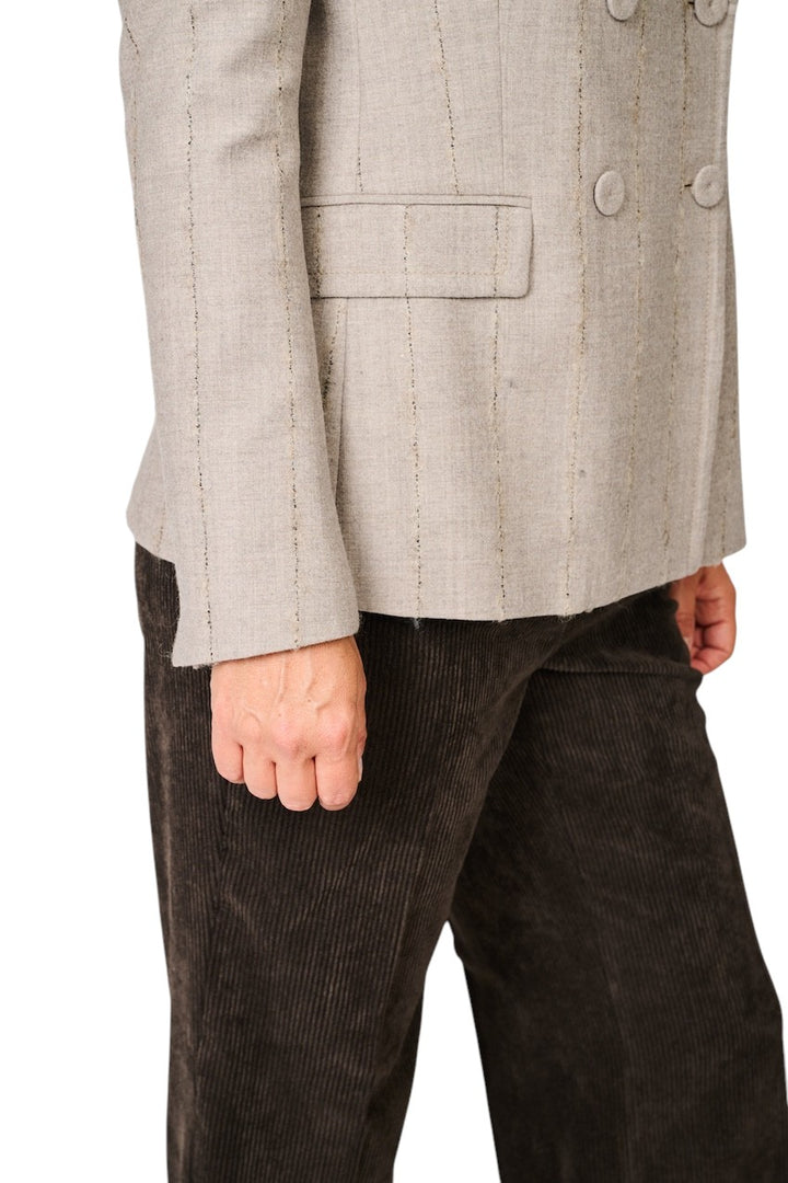 Fabiana Filippi vest dames taupe GCD226F177 M413 0615