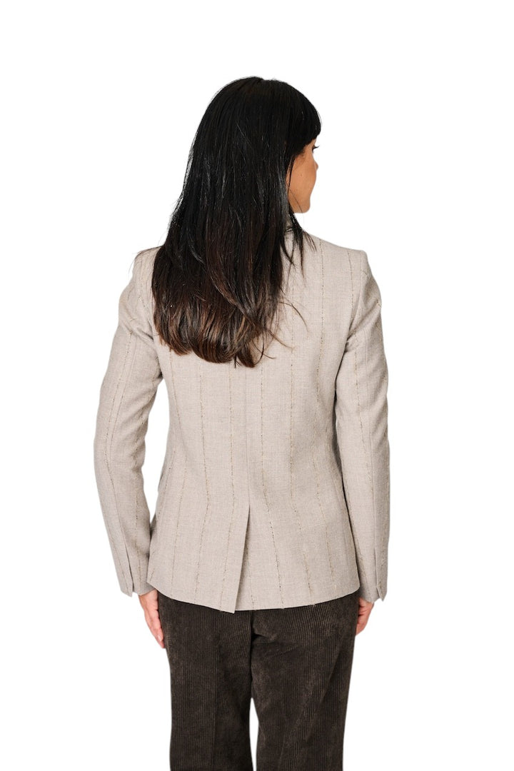 Fabiana Filippi vest dames taupe GCD226F177 M413 0615