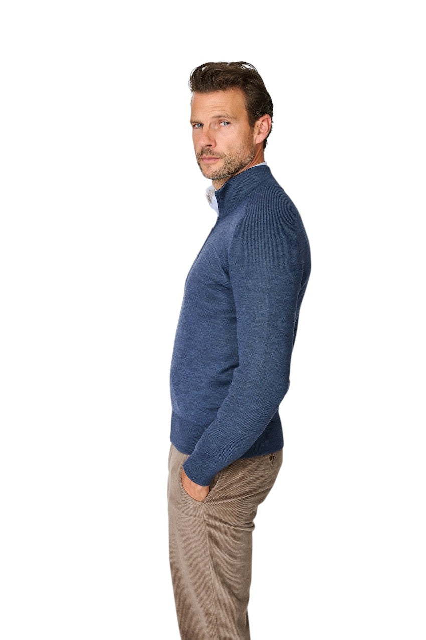 Gran Sasso Men gilet heren blauw