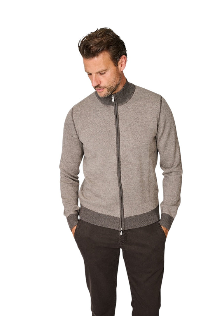 Gran Sasso Uomini gilet da uomo marrone