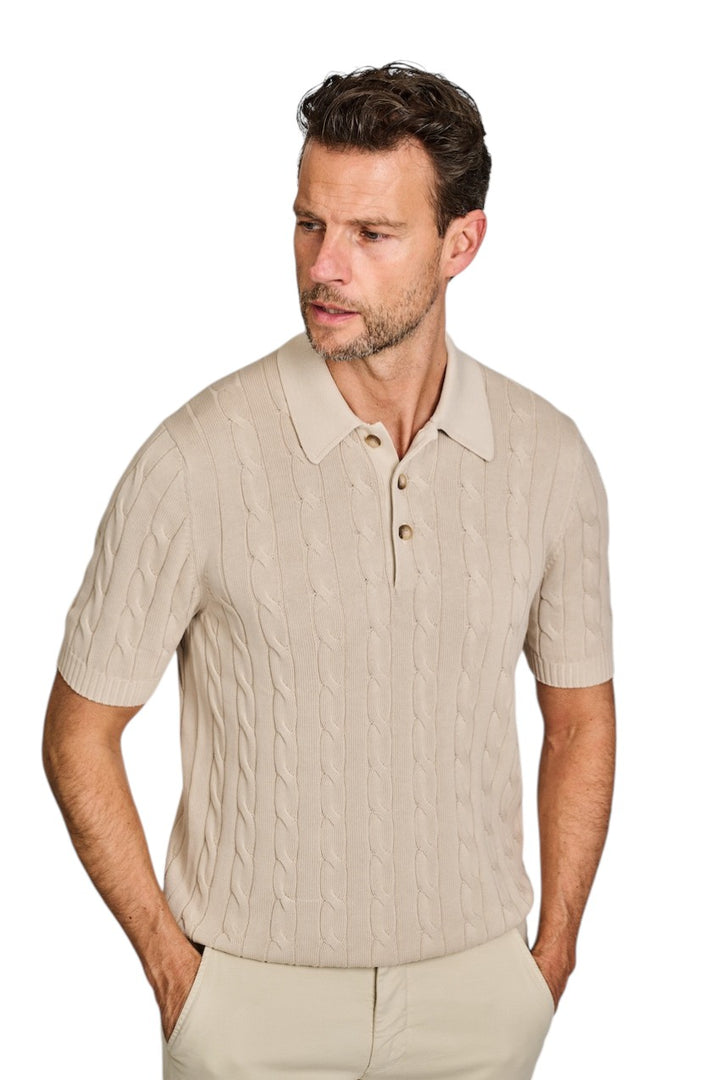 Gran Sasso Hommes polo homme sable