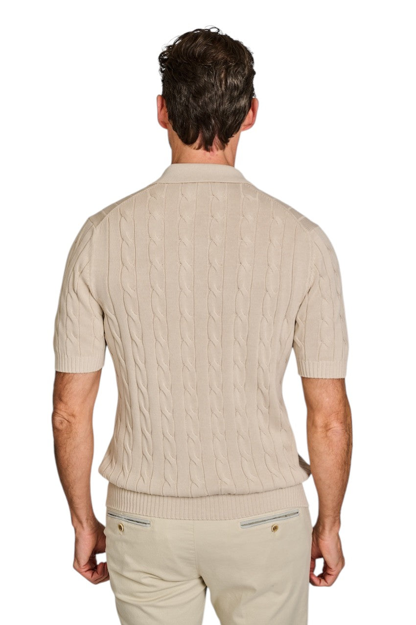 Gran Sasso Hommes polo homme sable