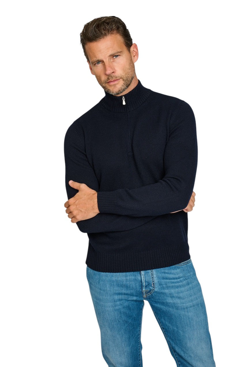 Gran Sasso Men pull trui heren donker blauw 23125 19621 598