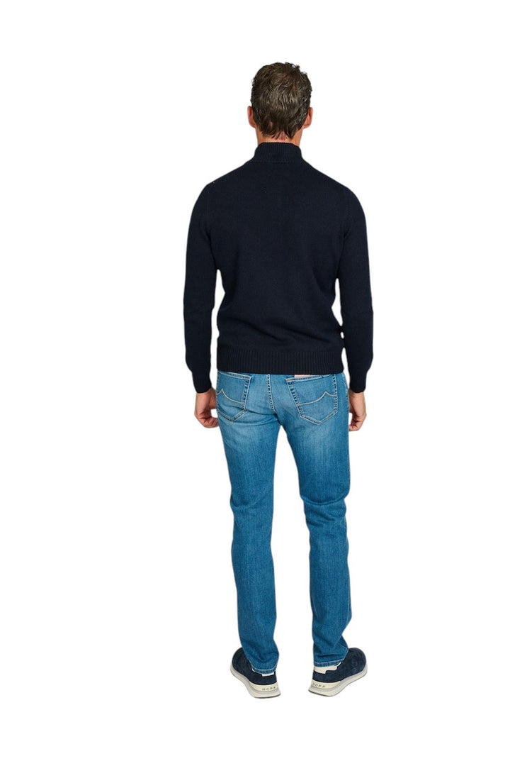 Gran Sasso Men pull trui heren donker blauw 23125 19621 598