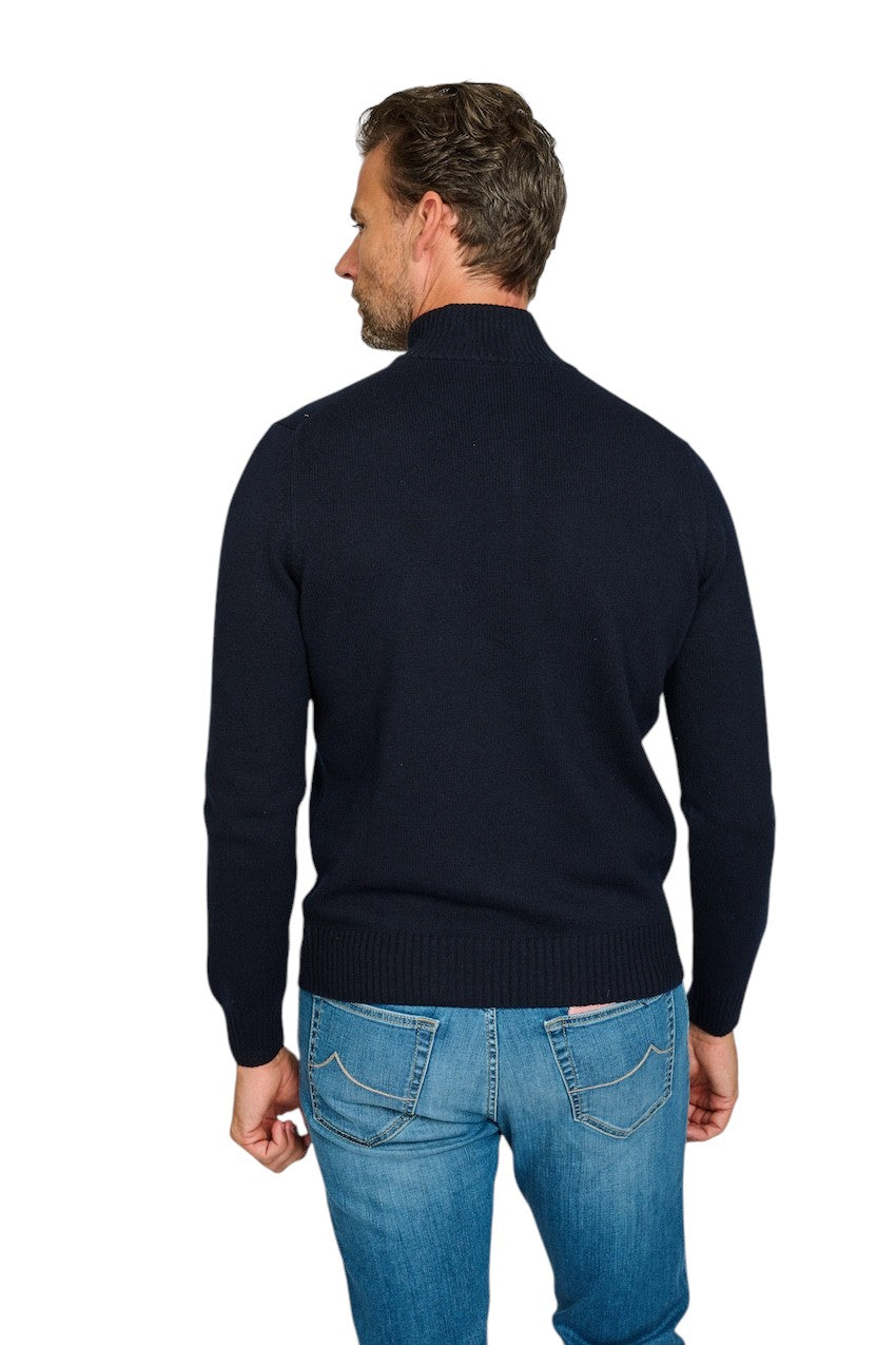 Gran Sasso Men pull trui heren donker blauw 23125 19621 598