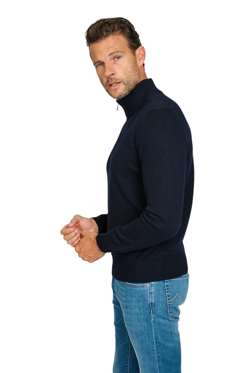 Gran Sasso Men pull trui heren donker blauw 23125 19621 598