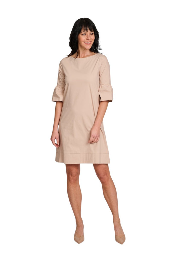 Gran Sasso Frauen Kleid Damen beige