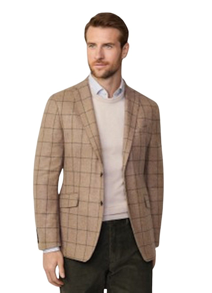 Hackett London vest heren taupe