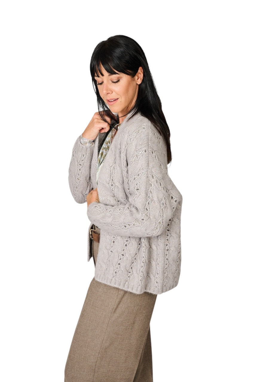 Hemisphere gilet dames greige 262C543SQ-17 9039