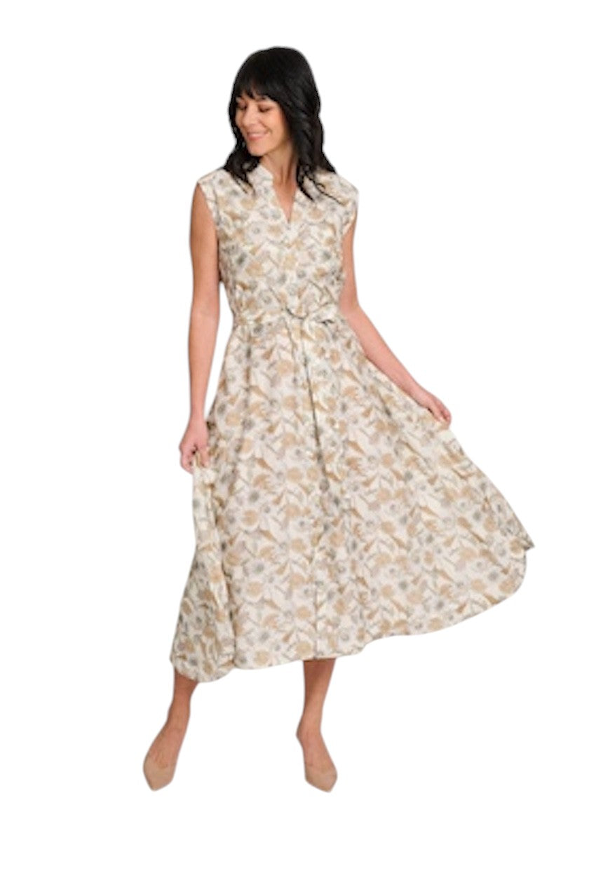 Hemisphere kleedje dames camel 2617LUBIS-P OP12