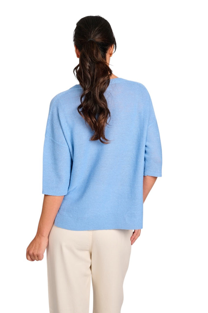 Hemisphere pull trui v-hals dames ciel 251X844-12 5202