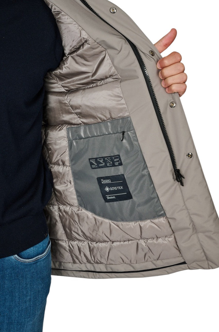 Herno Männer Parka Männer grau
