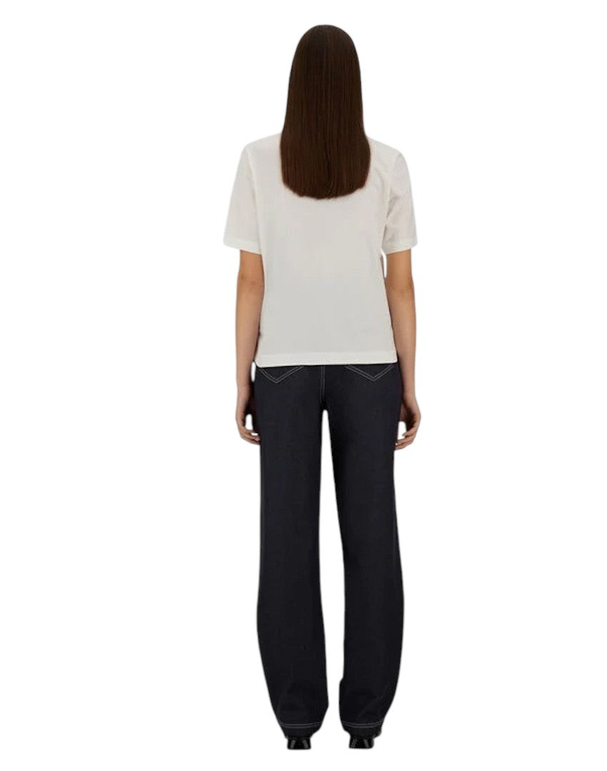 Herno Women t-shirt korte mouwen dames wit JG000325D-52003-1000