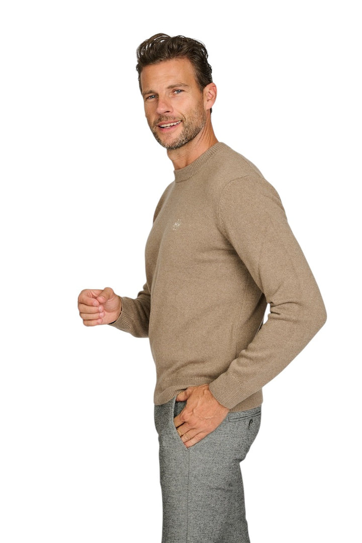 Jacob Cohen Men pull trui heren camel JUM_SG021 001