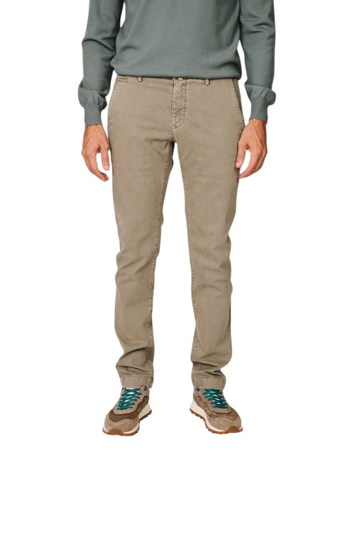 Jacob Cohen Men sportieve broek heren grijs Slim Fit Bobby JUM-P0001 001 S4216 B75