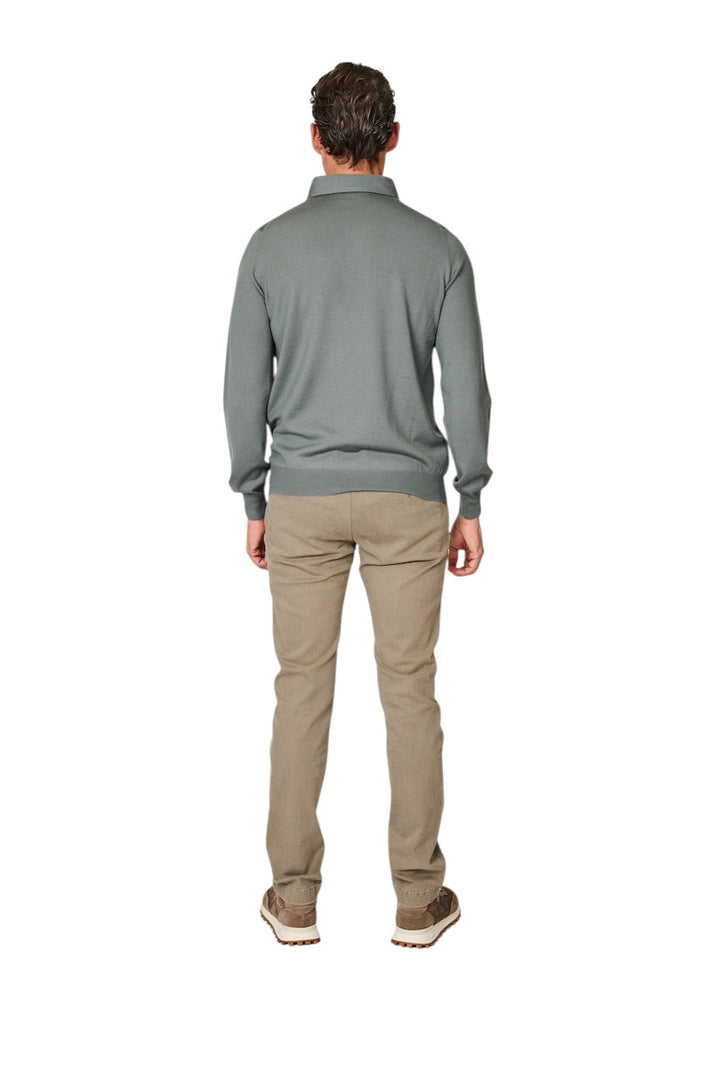 Jacob Cohen Men sportieve broek heren grijs Slim Fit Bobby JUM-P0001 001 S4216 B75