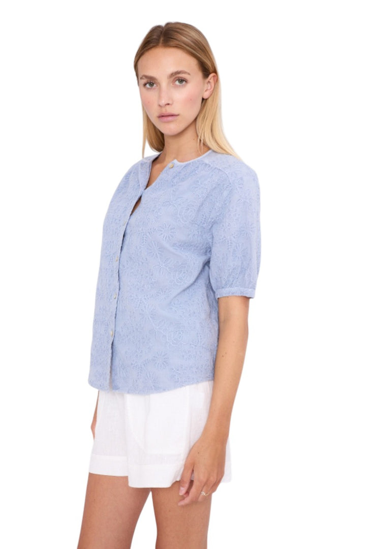 Jeff blouse dames blauw Fred