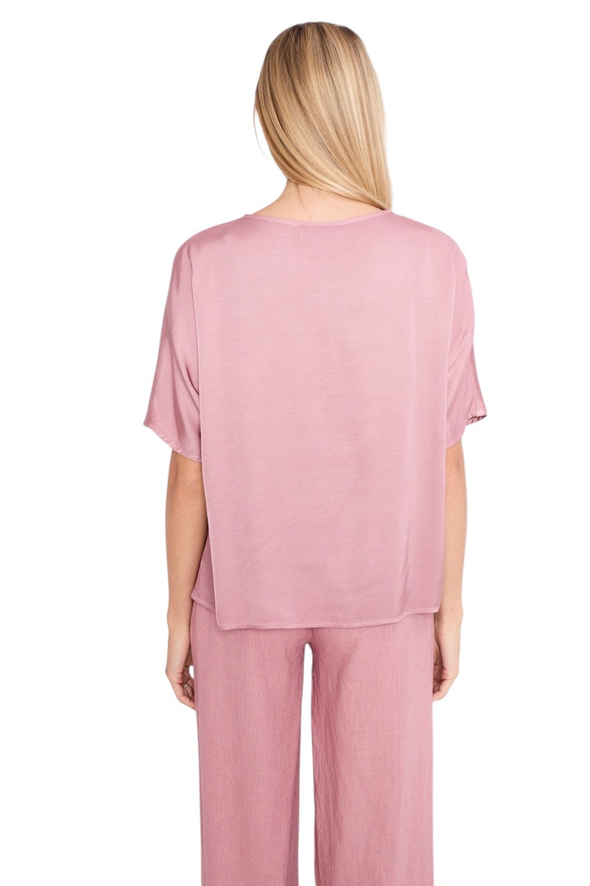 Jeff blouse dames roze Rosie